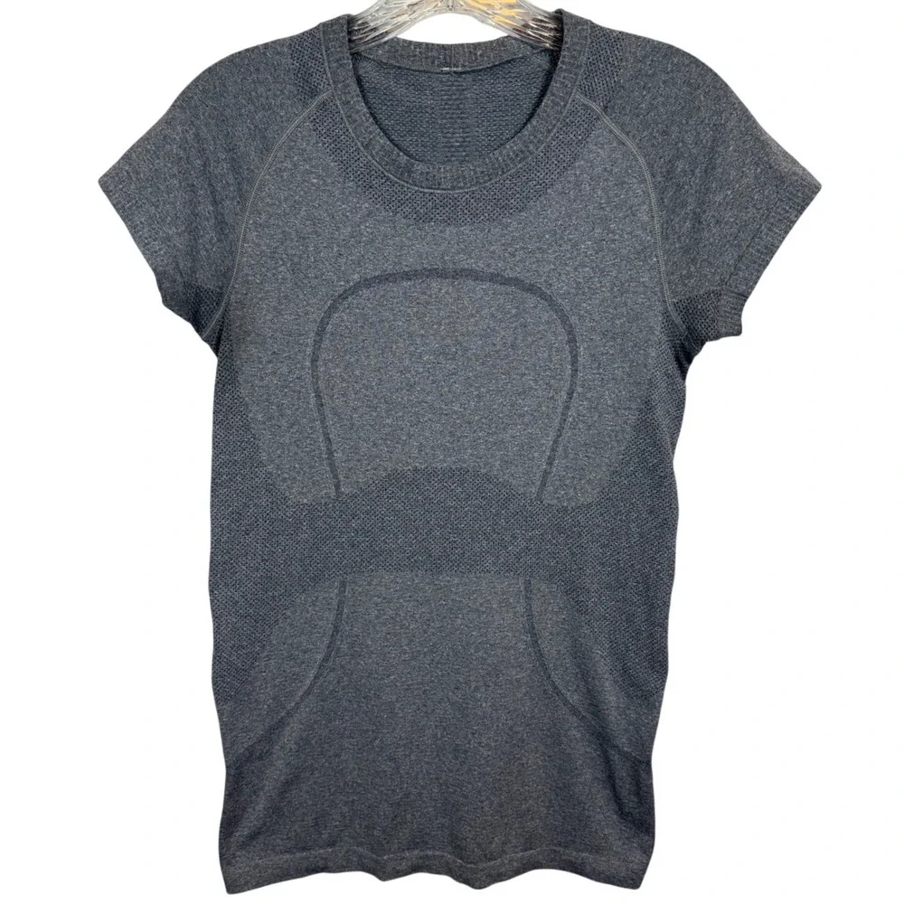 Lululemon Swiftly Tech Short Sleeve T-Shirt, Gray, Seamless, Size 6